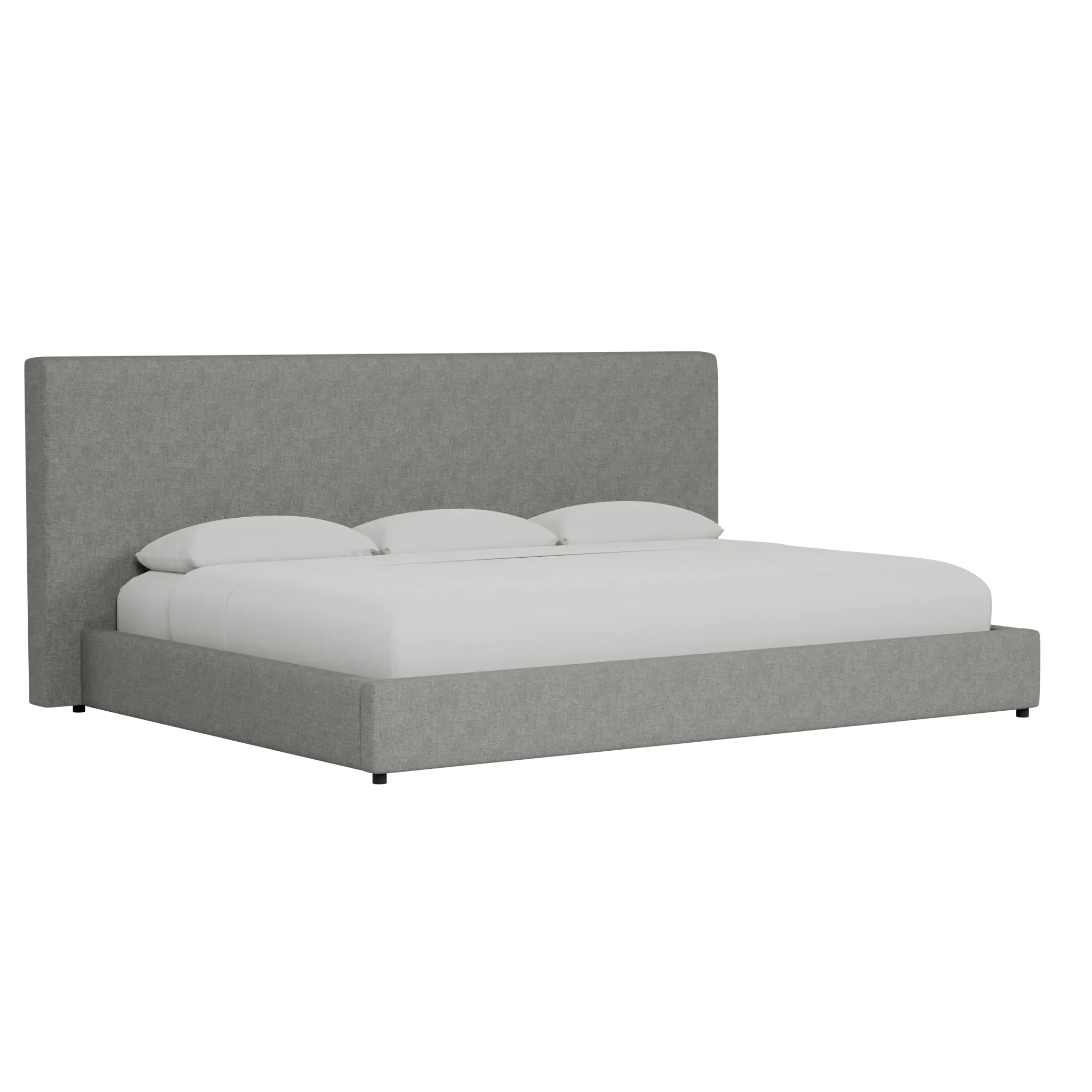 Grayton Linen 54" Upholstered Platform Bed Grayton Linen 54" Upholstered Platform Bed