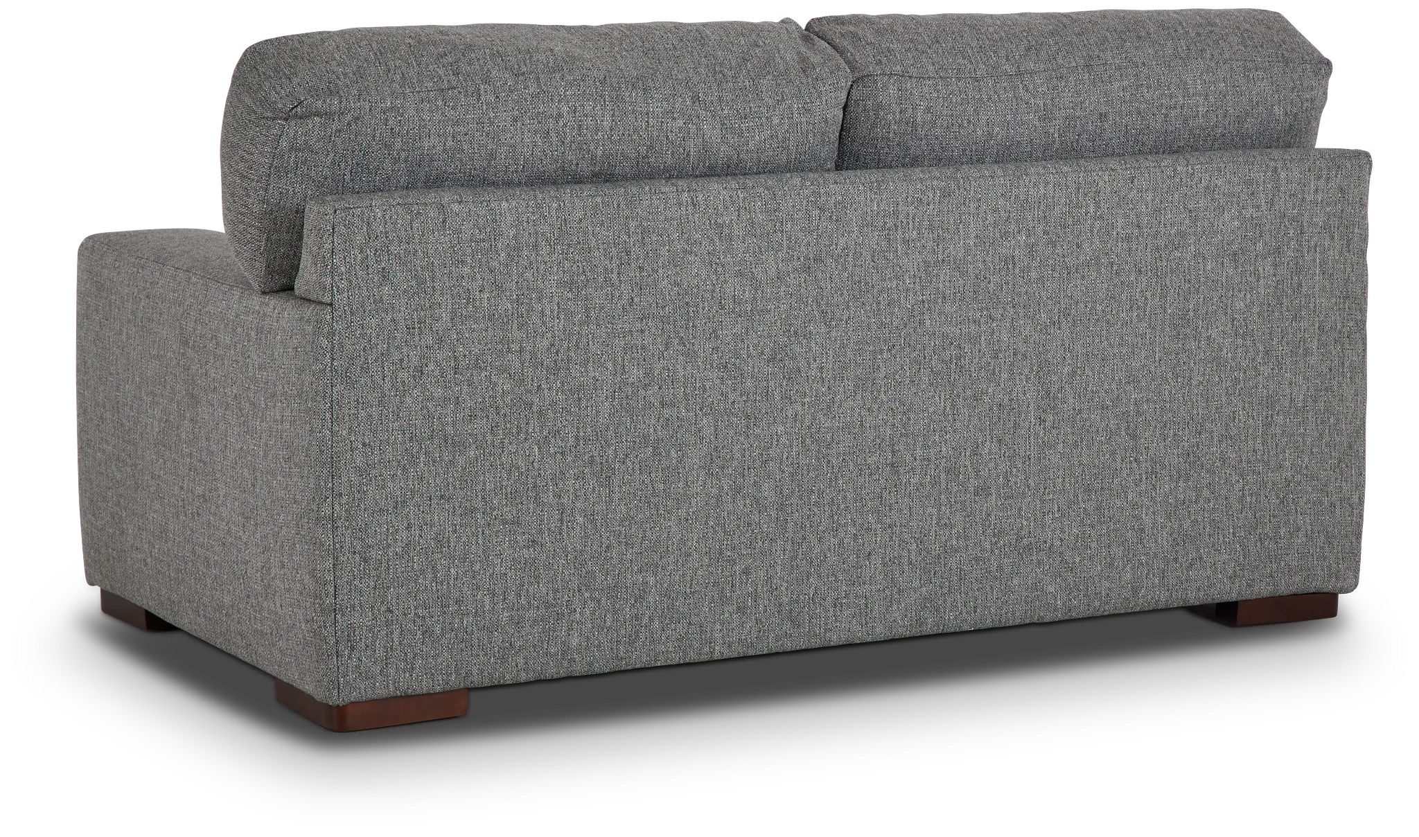 Veronica Dark Gray Down Loveseat
