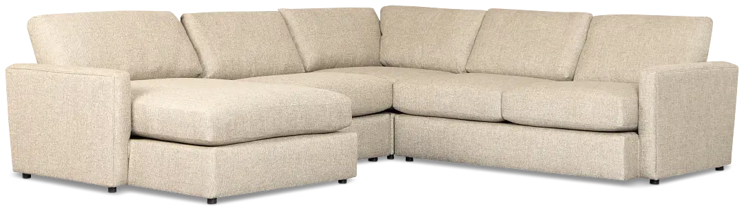 Maxwell Dark Gray Fabric Medium Left Chaise Sectional Maxwell Dark Gray Fabric Medium Left Chaise Sectional