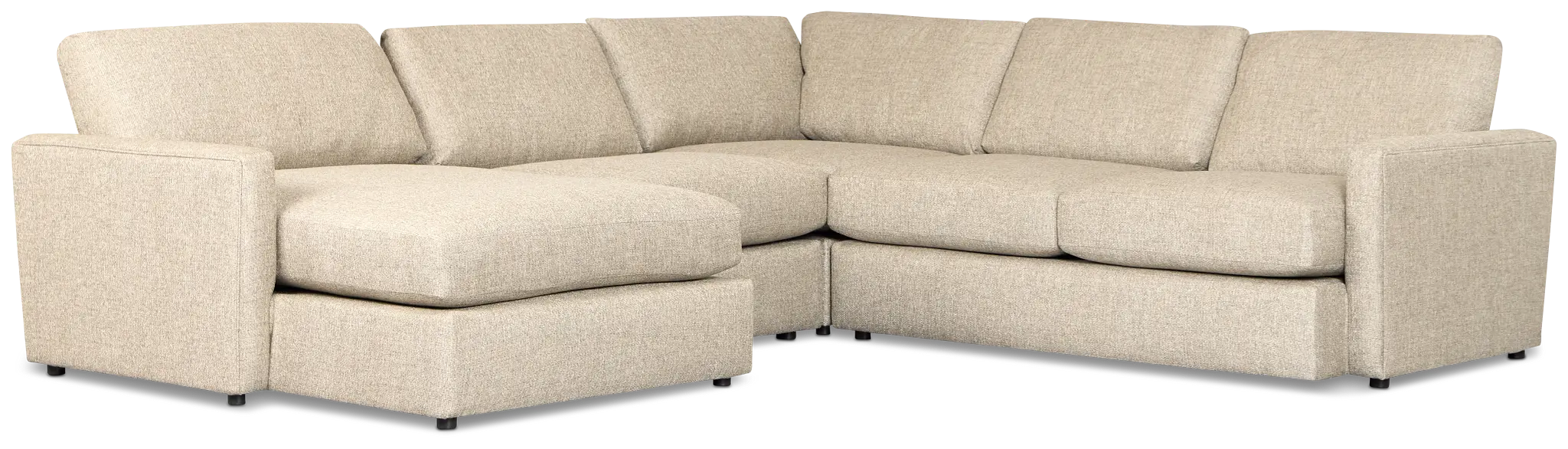 Maxwell Dark Gray Fabric Medium Left Chaise Sectional Maxwell Dark Gray Fabric Medium Left Chaise Sectional