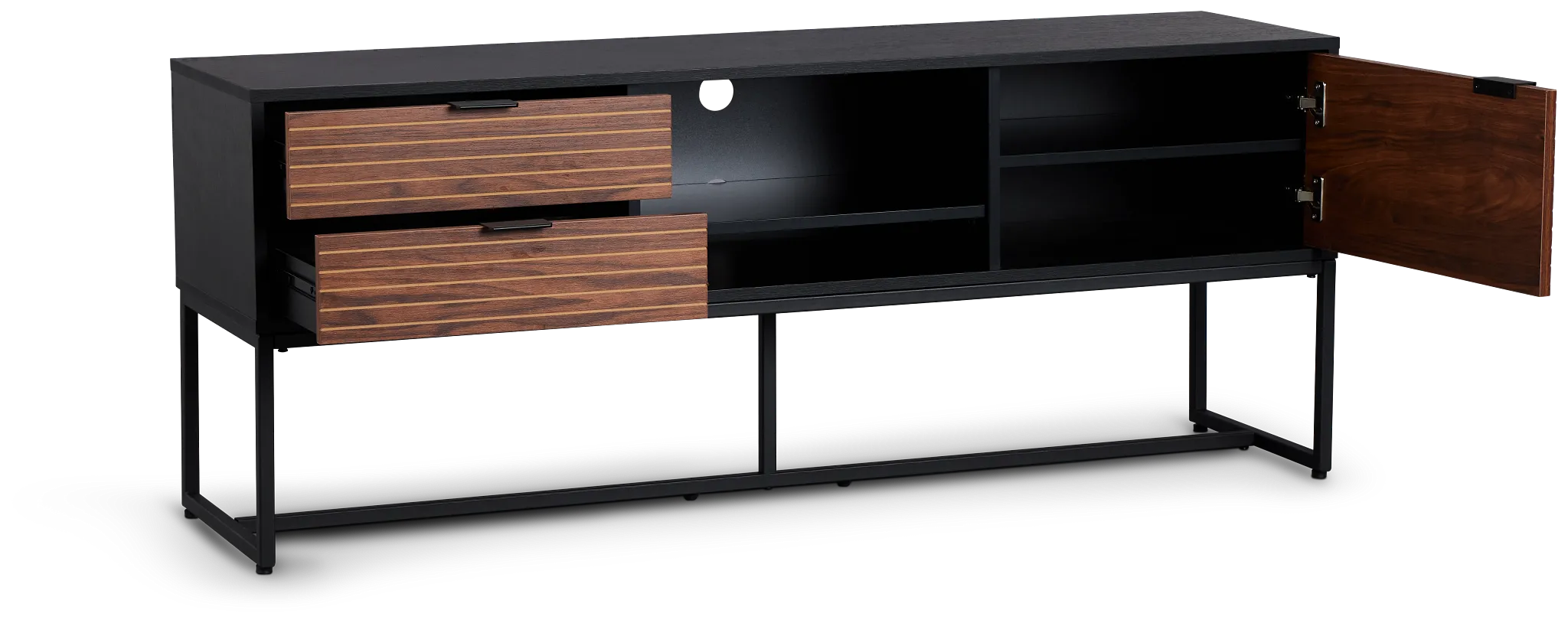 Lawson Dark Tone Storage Tv Stand