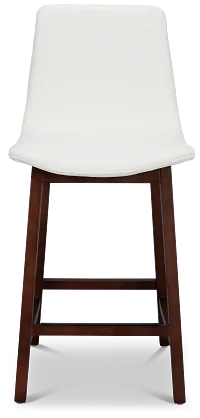 Hamilton Whitemicro 24" Upholstered Barstool