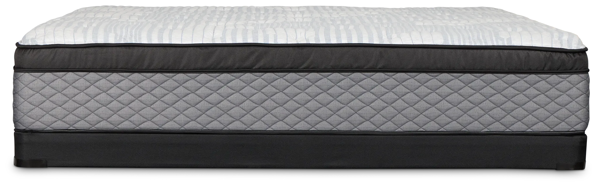 Kevin Charles By Sealy Signature Plush Low-profile Mattress Set