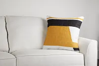 Adison Yellow 22" Accent Pillow