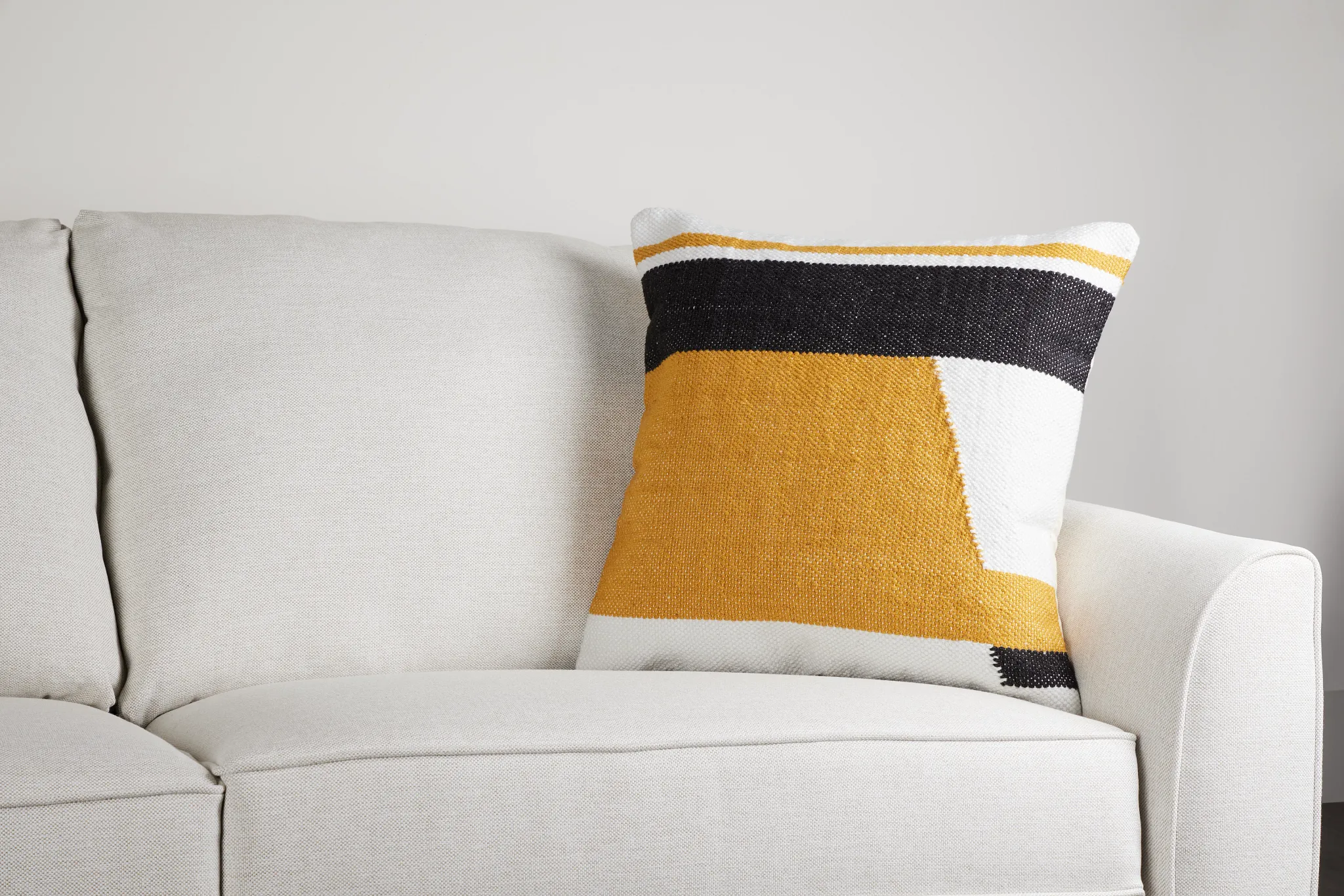 Adison Yellow 22" Accent Pillow