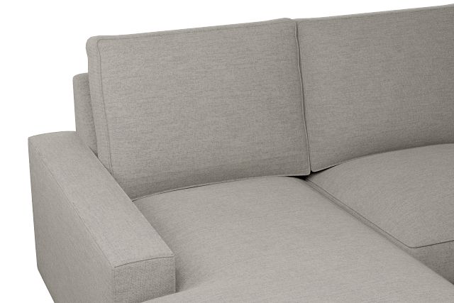 Edgewater Maguire Pewter Large Left Chaise Sectional