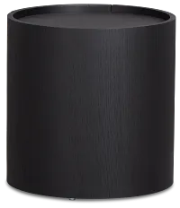 Nomad Black 1-drawer Nightstand