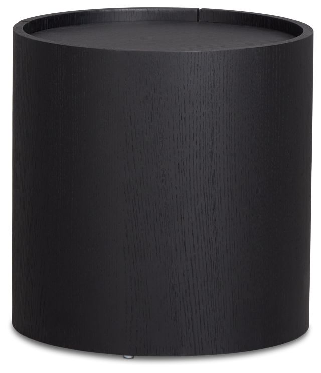 Nomad Black 1-drawer Nightstand