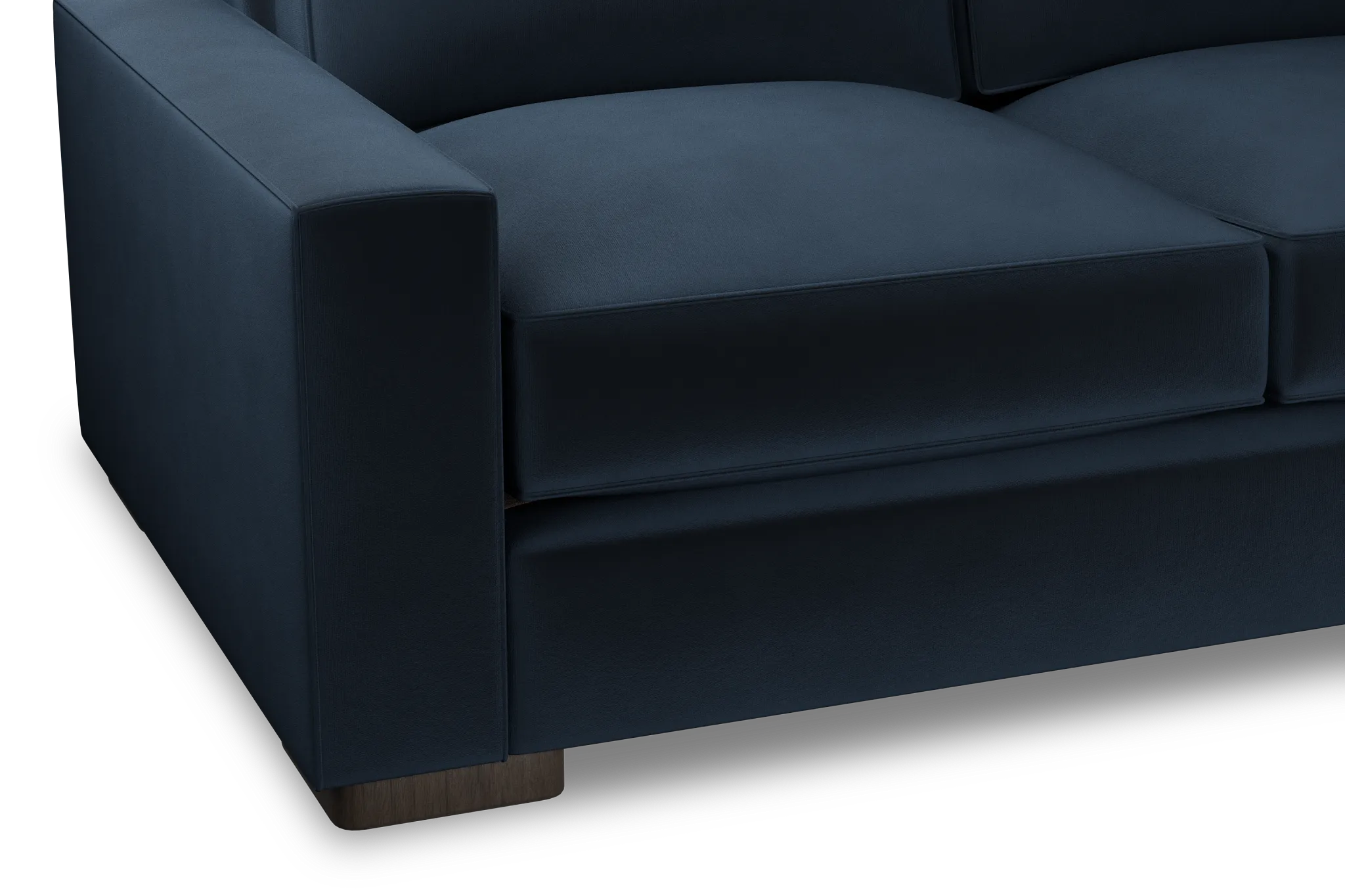 Edgewater Joya Dark Blue Medium Two-arm Sectional