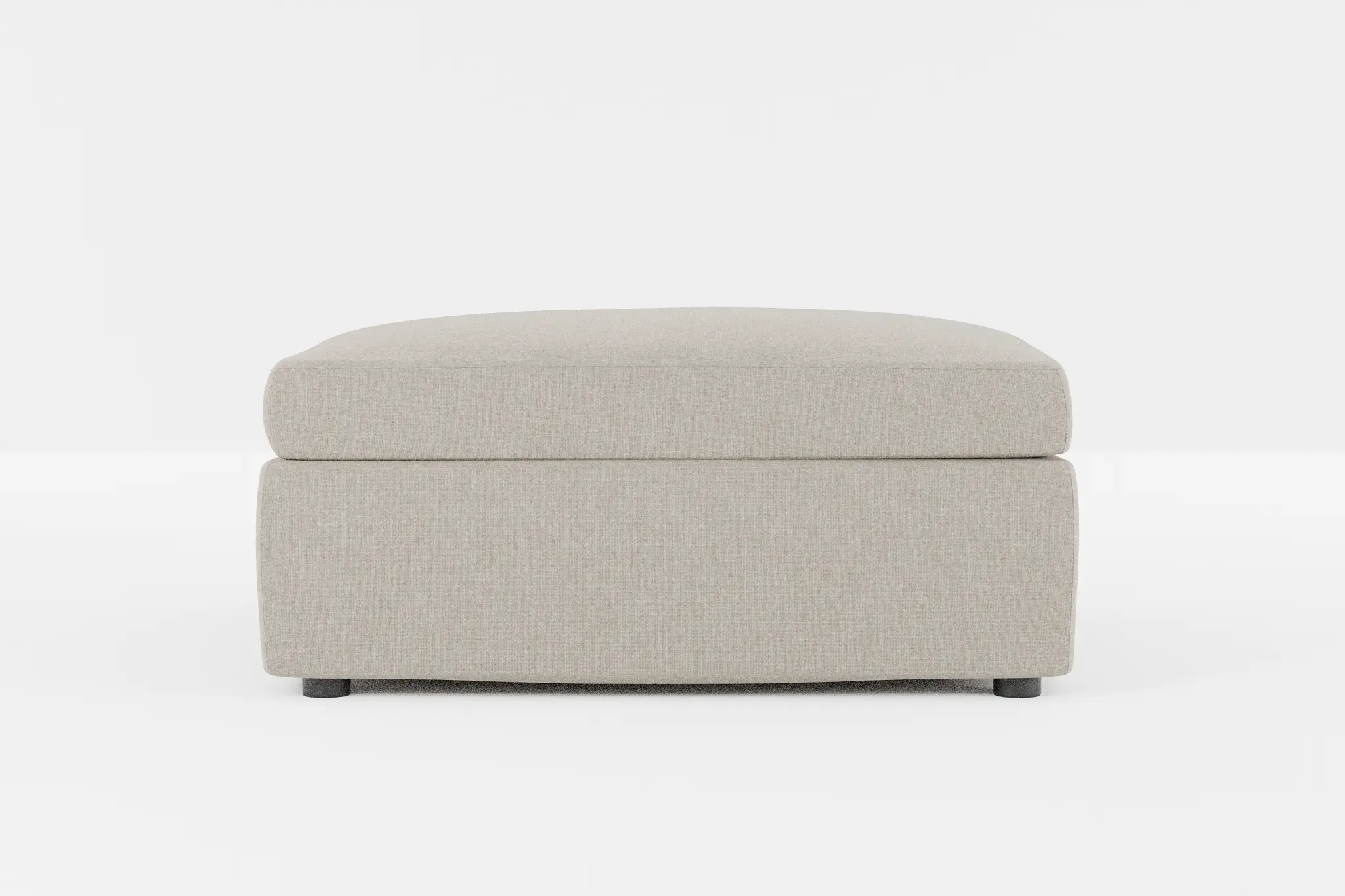 Destin Elevation Khaki Fabric Cocktail Ottoman Destin Elevation Khaki Fabric Cocktail Ottoman