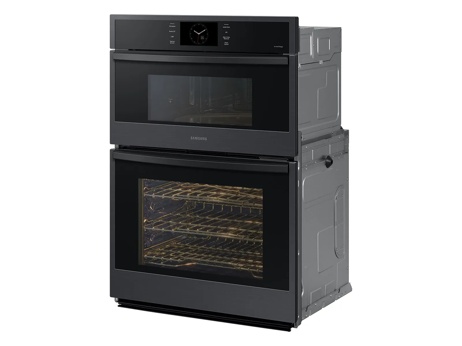 Samsung 600 Series Black 30" Electric Oven And Microwave Combo