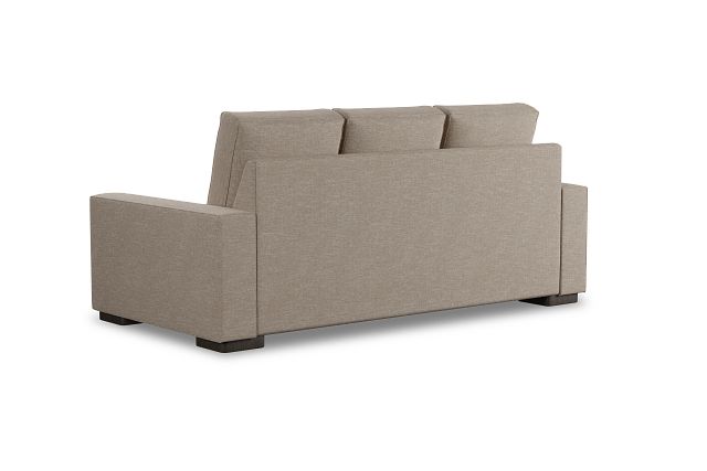 Edgewater Victory Taupe 84" Sofa W/ 3 Cushions