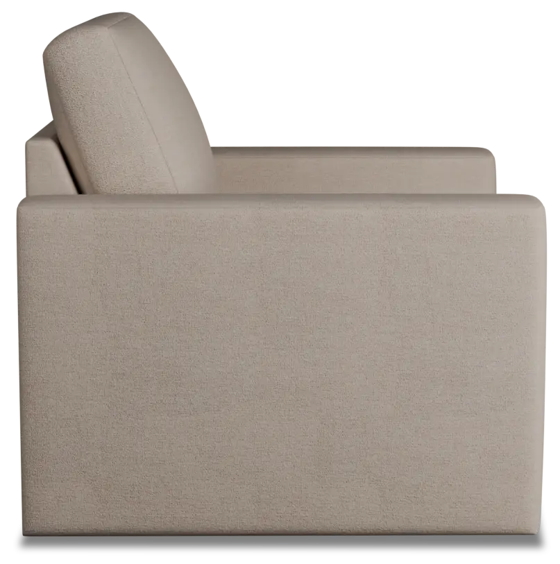 Citymod Beige Fabric Swivel Chair Citymod Beige Fabric Swivel Chair