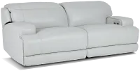 Reign Gray Lthr/vinyl Power Reclining Sofa