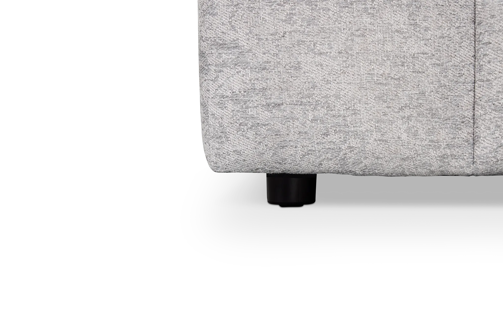 Calista Pewter Fabric Medium Two-arm Sectional