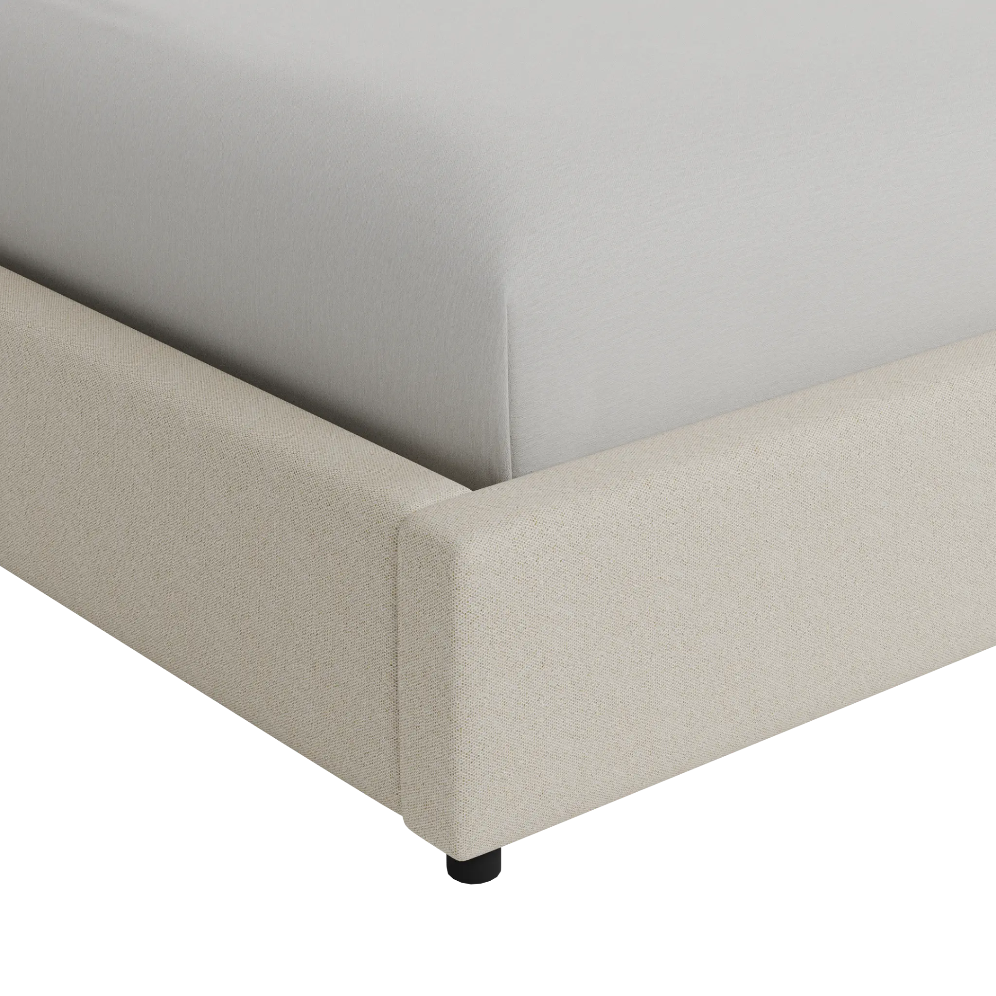 Grayton Gellar Green 44" Upholstered Platform Bed Grayton Gellar Green 44" Upholstered Platform Bed