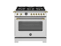 Bertazzoni Heritage Series Stainless Steel 36" Gas Range