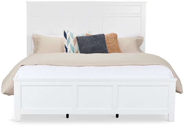 Seabrook White Panel Bed