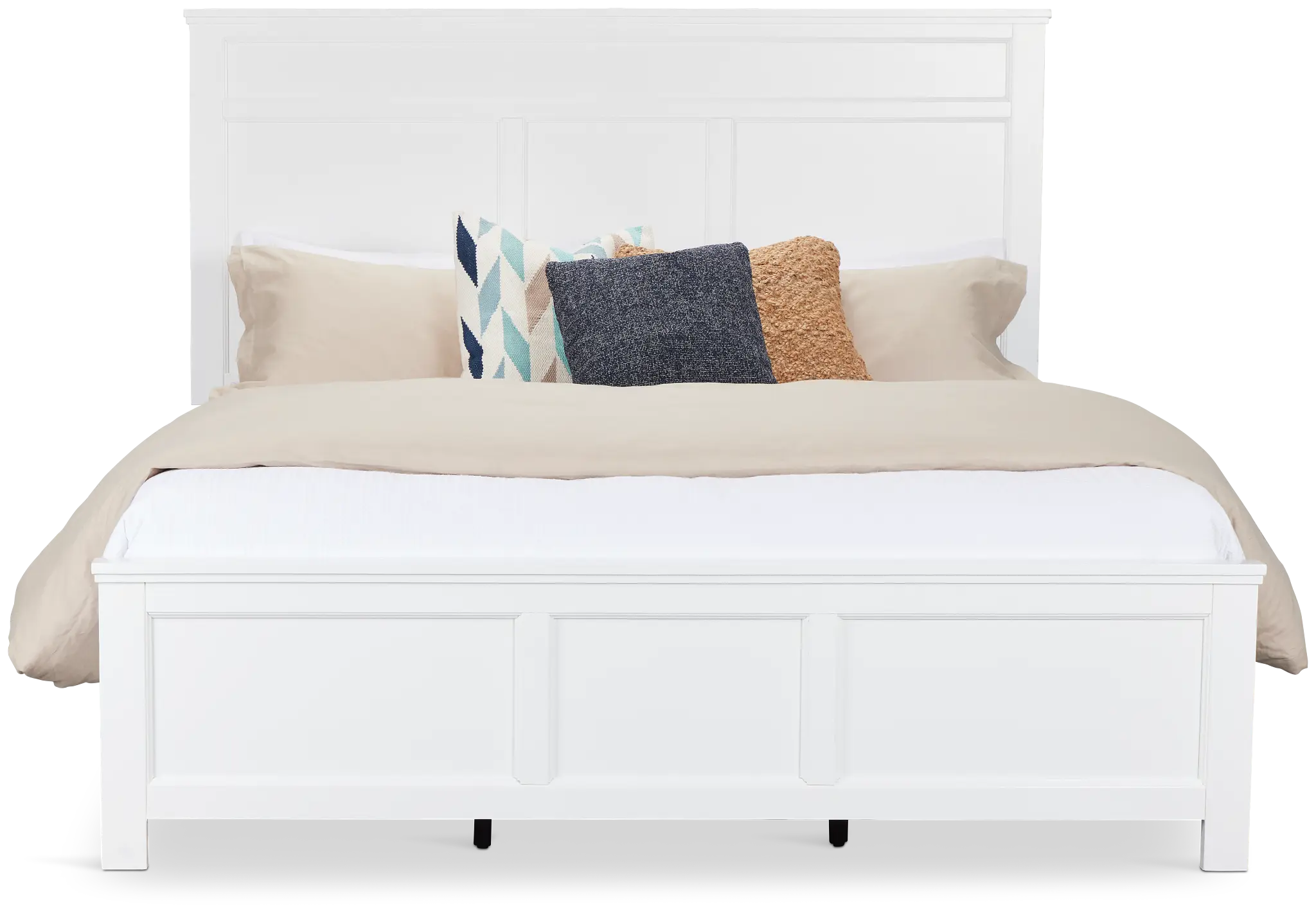 Seabrook White Panel Bed Seabrook White Panel Bed
