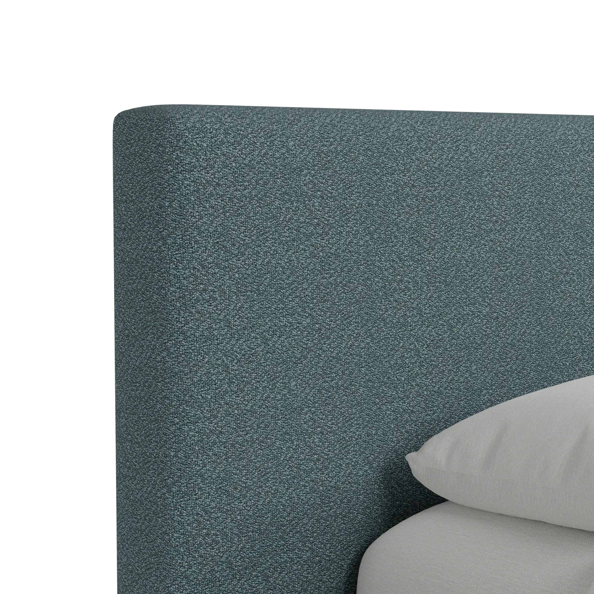 Grayton Sutton Blue 44" Upholstered Platform Bed Grayton Sutton Blue 44" Upholstered Platform Bed