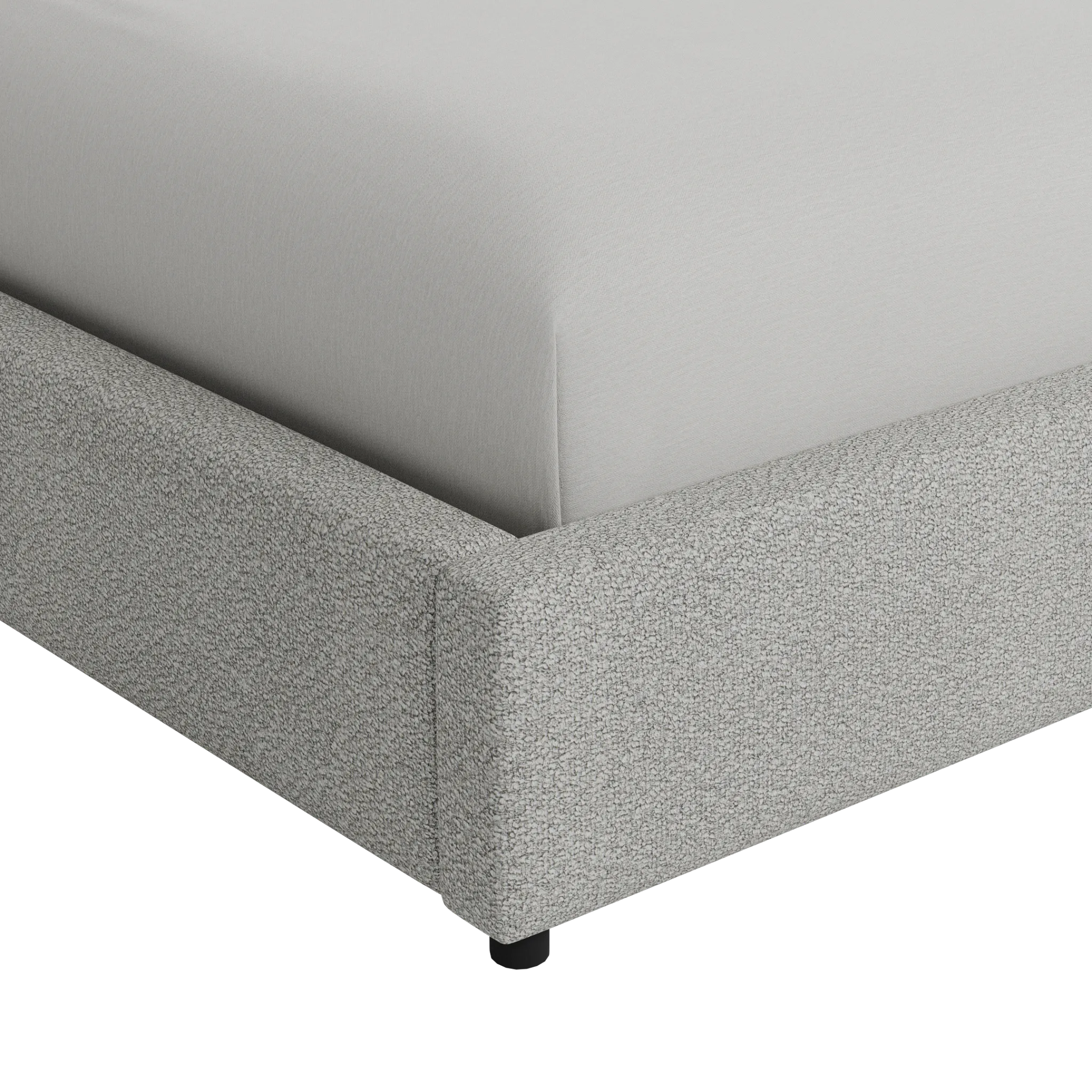 Grayton Sutton 44" Upholstered Platform Bed