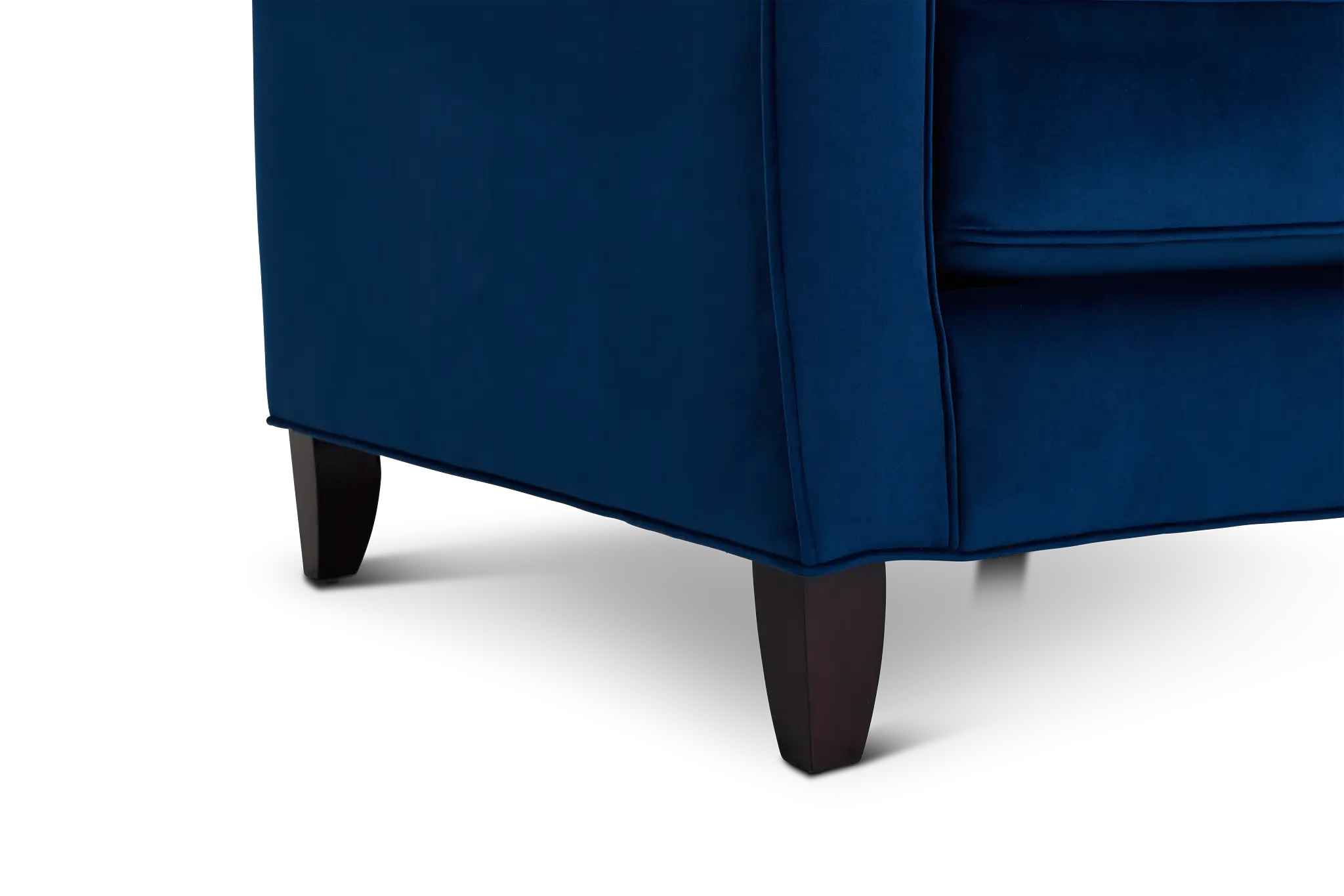 Royale Blue Fabric Accent Chair Royale Blue Fabric Accent Chair
