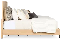 Highland Light Tone Panel Bed