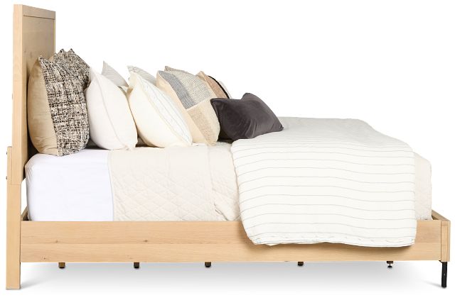 Highland Light Tone Panel Bed