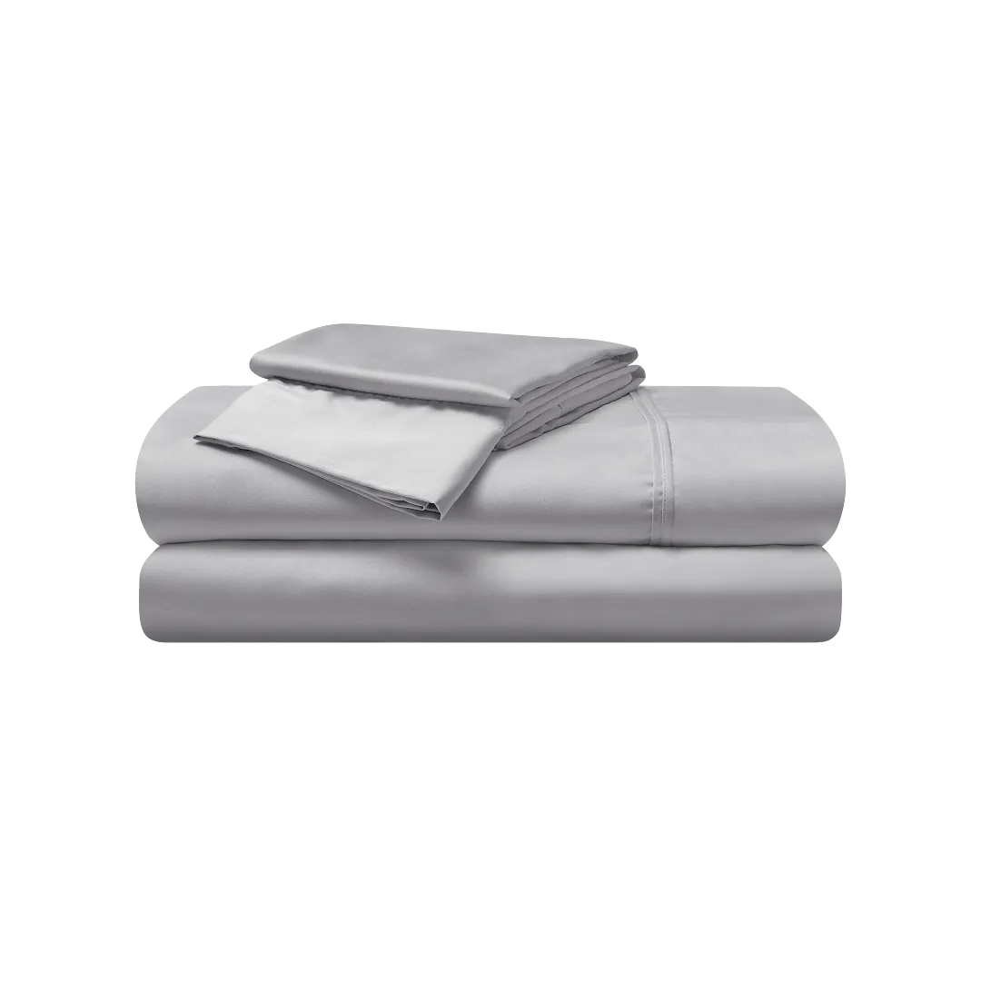 Hyper Cotton Light Gray Sheets