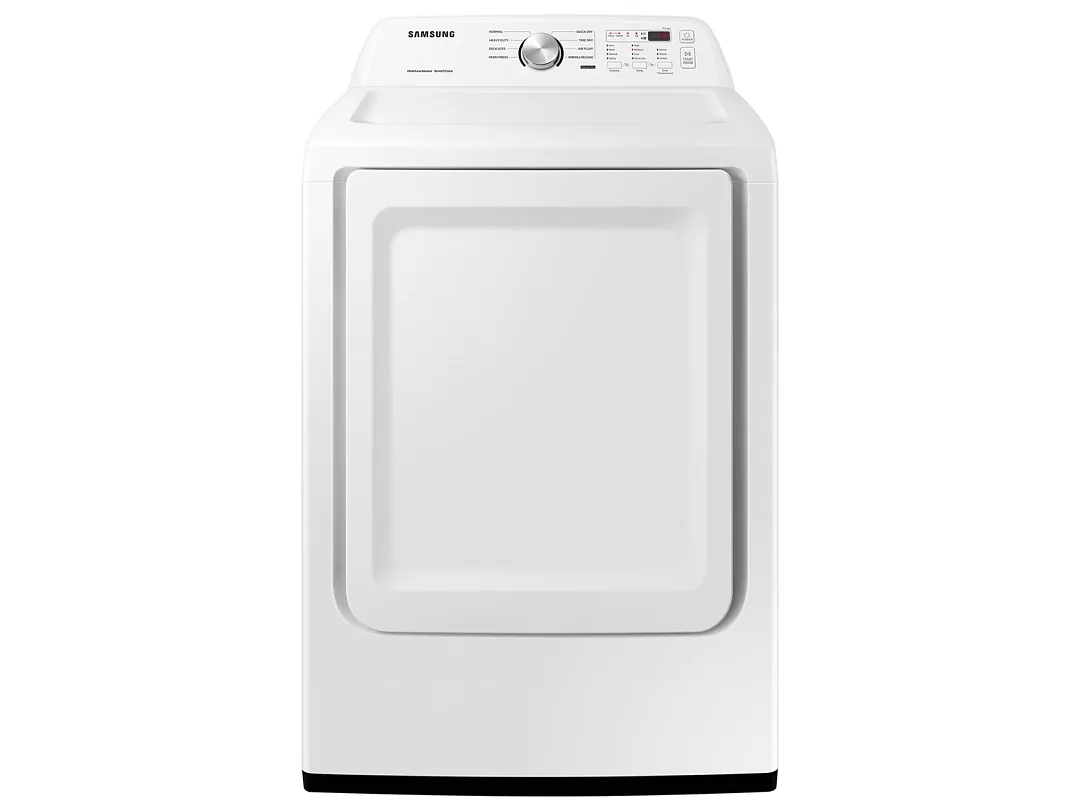 Samsung 6300 Series White Front Load Electric Dryer