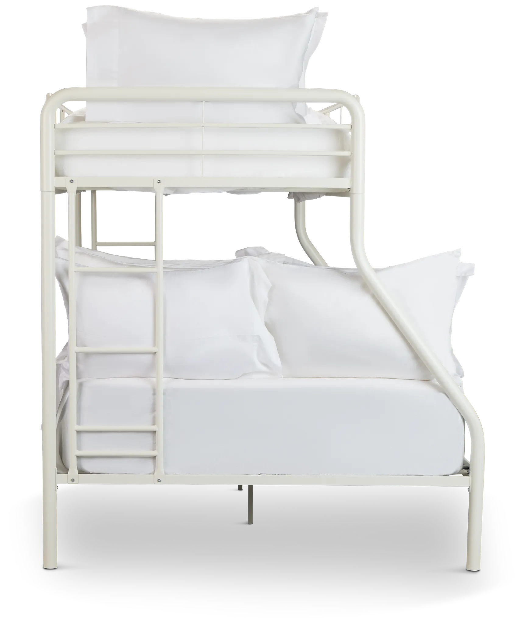Rory White Metal Bunk Bed