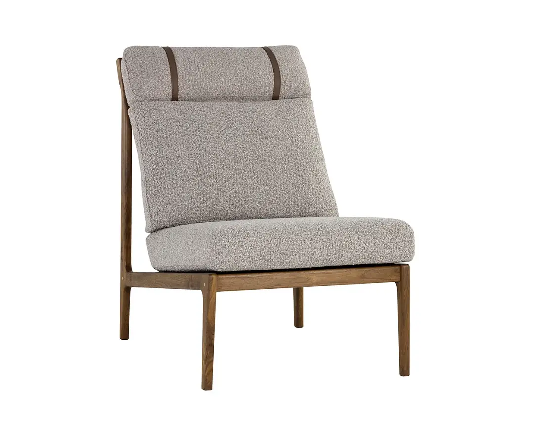 Paulet Gray Fabric Accent Chair Paulet Gray Fabric Accent Chair