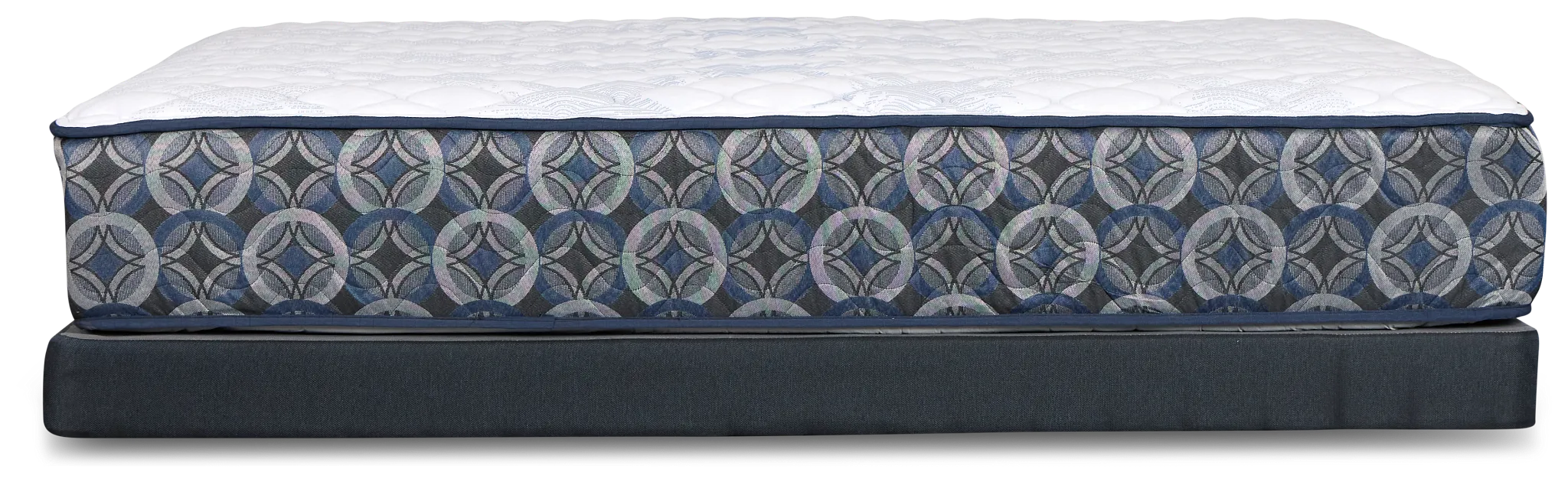 Perfect Sleeper Calming Nights Firm Low-profile Mattress Set