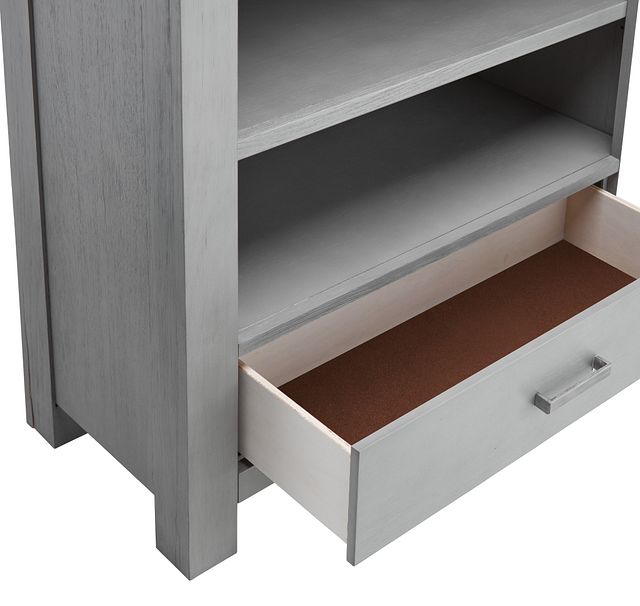 Piermont Gray Bookcase