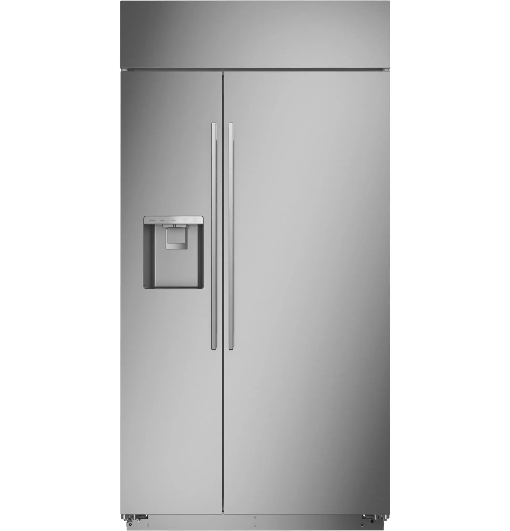 Ge Monogram 420 Series Stainless Steel 42" Side By Side Refrigerator