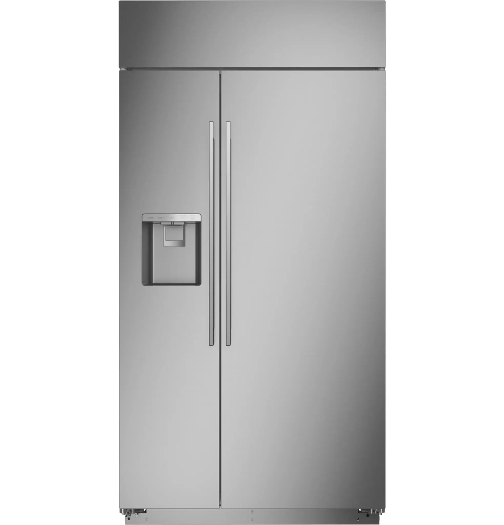 Ge Monogram 420 Series Stainless Steel 42" Side By Side Refrigerator Ge Monogram 420 Series Stainless Steel 42" Side By Side Refrigerator