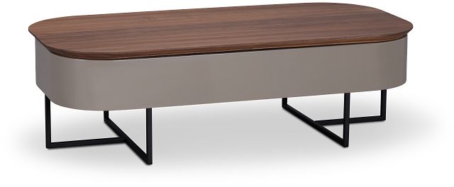 Harlan Gray Rect Coffee Table