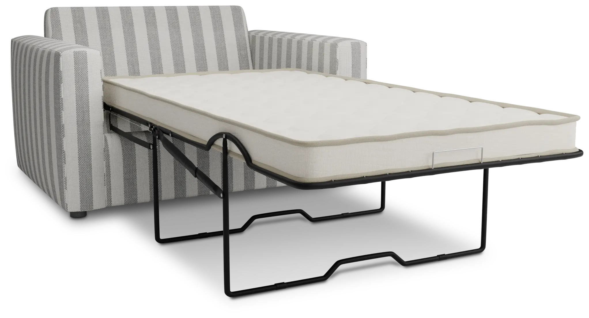 Siesta Sea Lane Dark Gray Fabric Innerspring Sleeper Siesta Sea Lane Dark Gray Fabric Innerspring Sleeper
