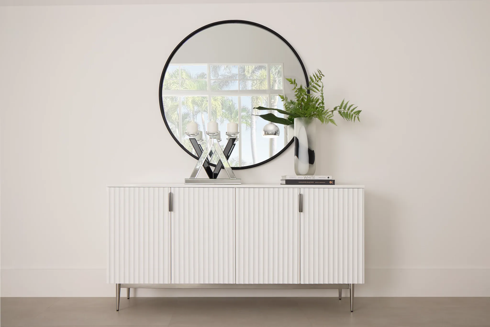 Surge Gray Rectangular Coffee Table