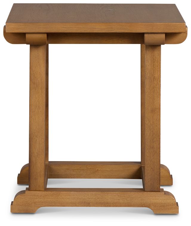 Provo Mid Tone Rectangular End Table