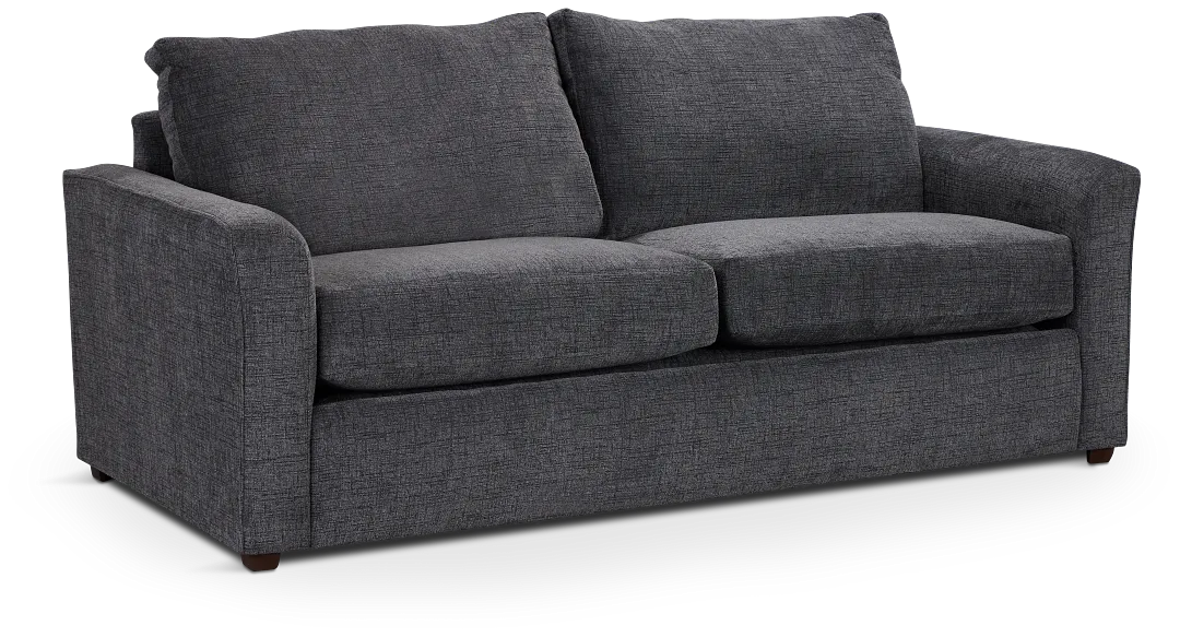 Maxie Dark Gray Micro Memory Foam Sleeper