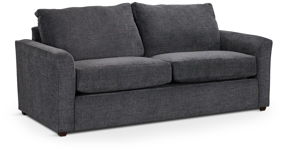 Maxie Dark Gray Micro Memory Foam Sleeper Maxie Dark Gray Micro Memory Foam Sleeper