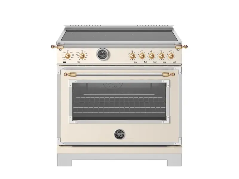 Bertazzoni Heritage Series White 36" Induction Range