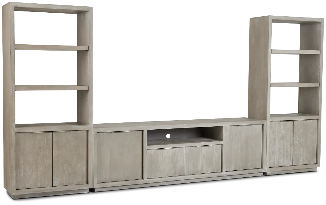 Madden Light Tone Large Entertainment Wall