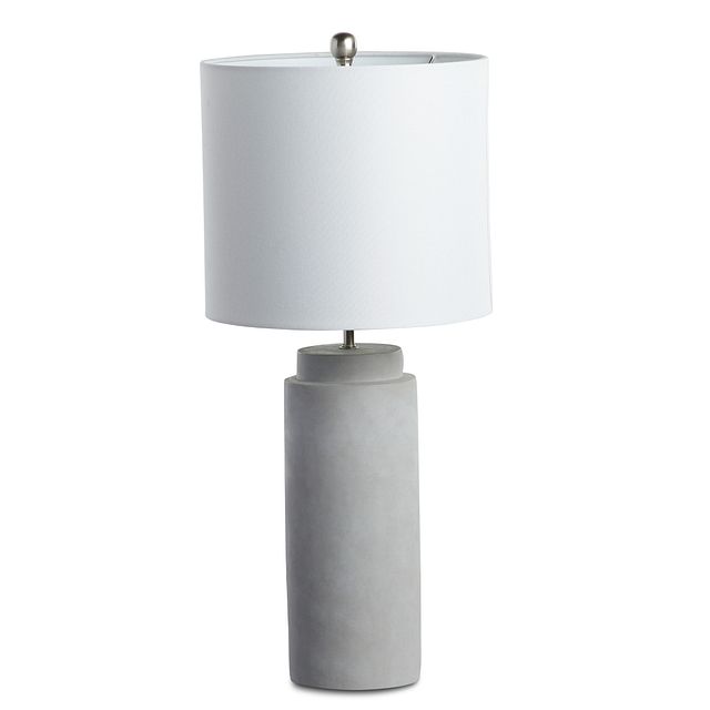 Aya Silver Table Lamp