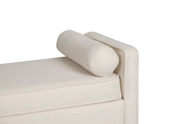 Southlake Beige Upholstered Dining Bench
