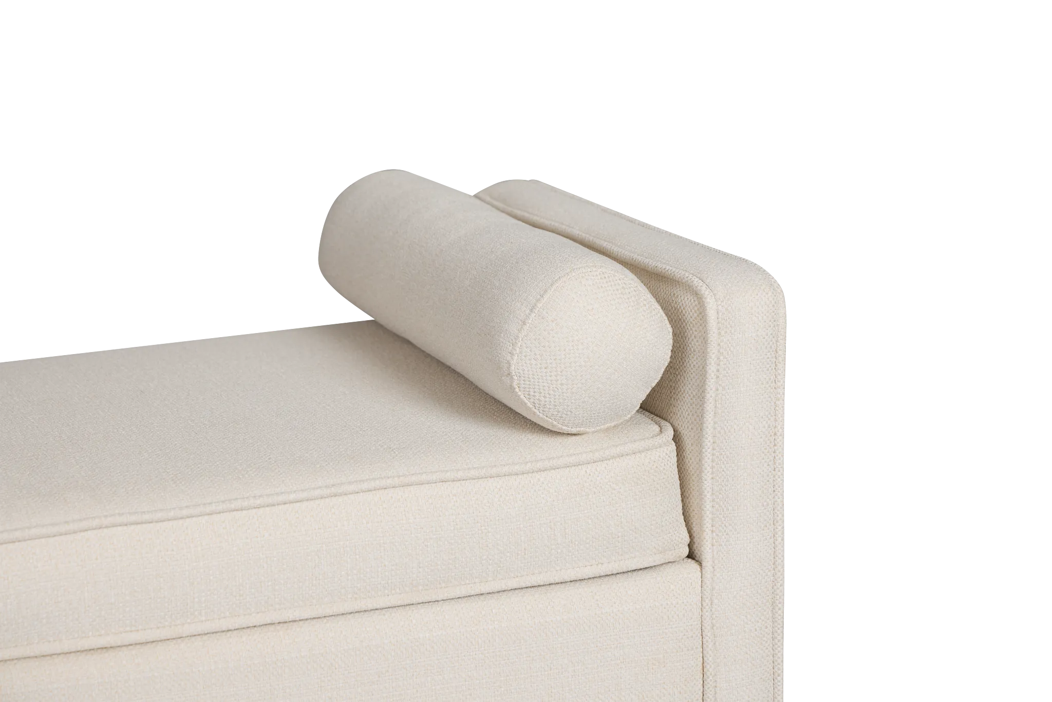 Southlake Beige Upholstered Dining Bench