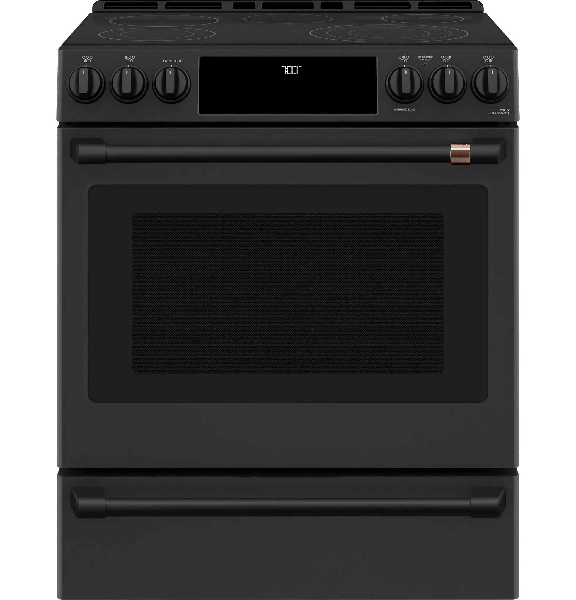 Cafe Handle Flat Black Range Handle