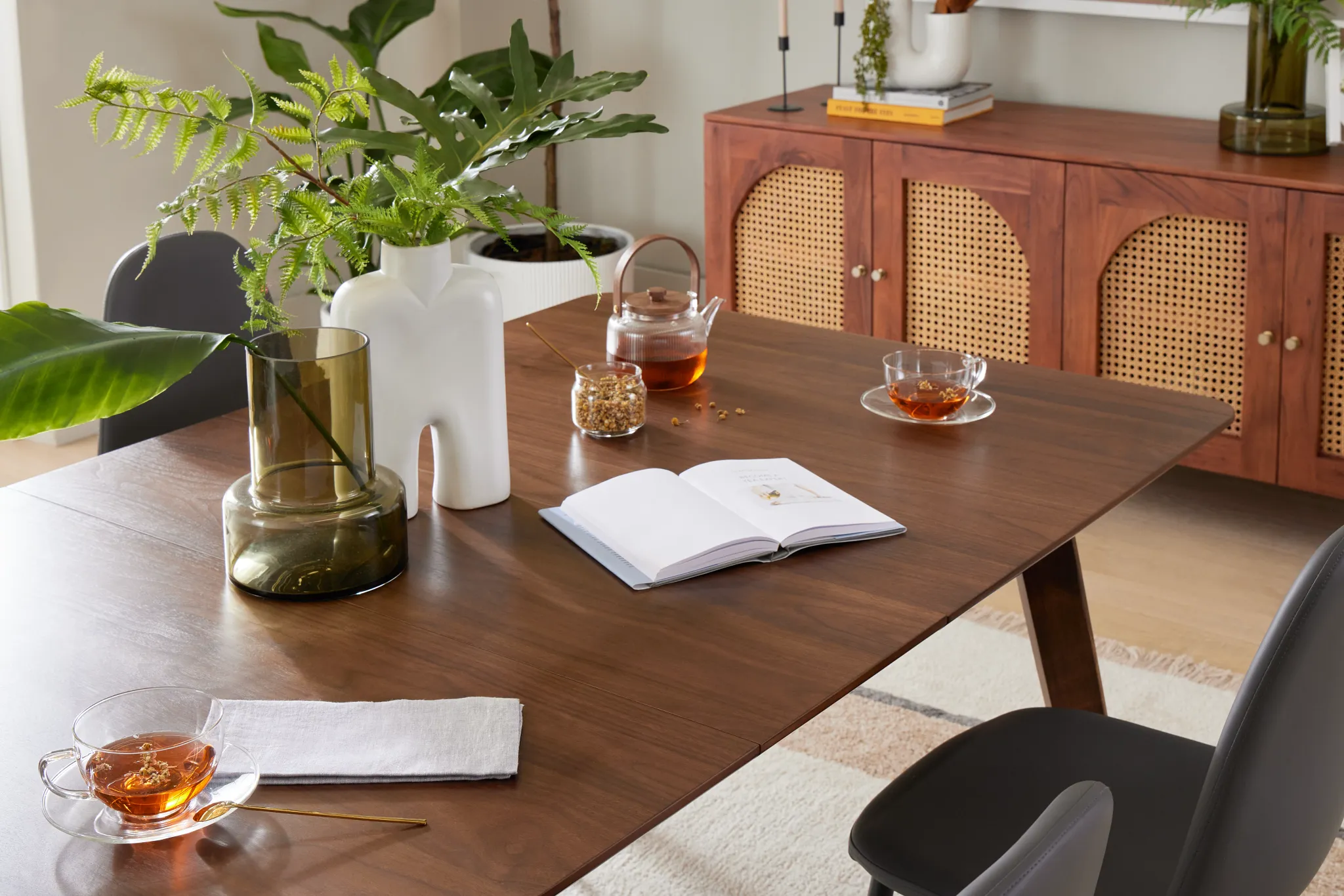 Palmdale Dark Tone Rectangular Table