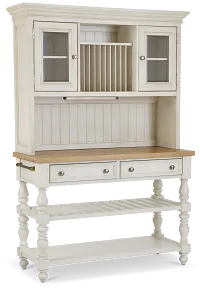 Savannah Ivory China Cabinet